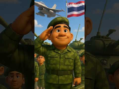 สดุดีแด่เหล่าทหารกล้า (ไม่ควรมีใครเสียชีวิตเพราะสงครามไม่ว่าฝ่ายไหนก็ตาม)#baitoon #baitong #การ์ตูน
