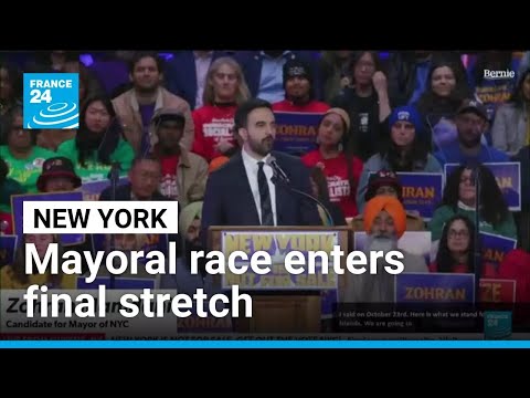 YouTube video thumbnail: New York Mayoral Race Enters Final Stretch