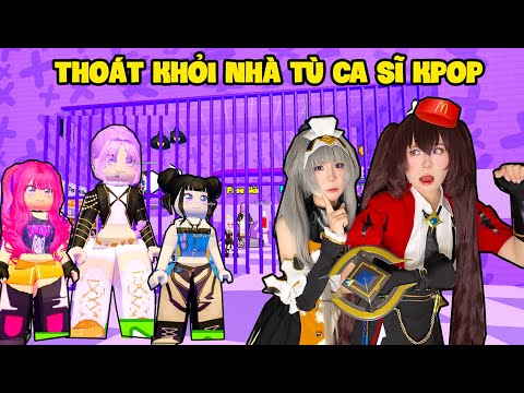 SAMMY VÀ MÈO SIMMY CHIẾN BINH THOÁT KHỎI NHÀ TÙ CA SĨ KPOP SIÊU KHÓ TRONG ROBLOX