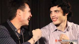 Julio Cesar Chavez Jr. - Julio Cesar Chavez Sr. - Precious Moments, Father and Son - 6/1/11