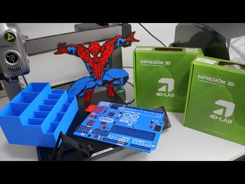 ✅ IMPRESIÓN 3D de ALTA CALIDAD con Filamento 4D-Lab en Creality HI