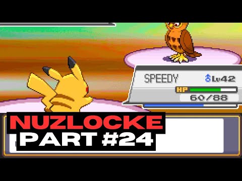 Pokemon Heart Gold Soul Silver Nuzlocke Part 24 - Pikachu I Choose You!