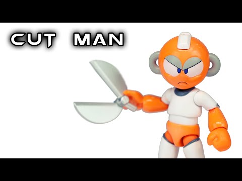 Jada Toys CUT MAN Mega Man (Rockman) Action Figure Review