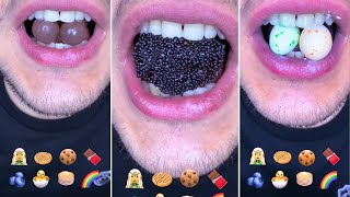 emoji food Challenge 먹방 ASMR