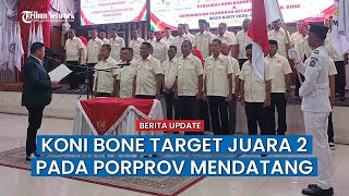 Pengurus KONI Bone 2025-2029 Dilantik, Andi Asman Titip Olahraga Bone Harus Penuh Prestasi