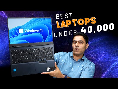 Top 5 Best Laptops Under 40000 Rs. Latest | Best laptops for students/Office 2024 | Budget laptops