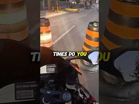 pov: you saved 15 minutes #bikelife #biketok #motorcycle