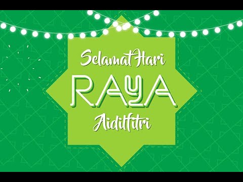 Hari Raya Aidilfitri Greetings Animation Cover Image
