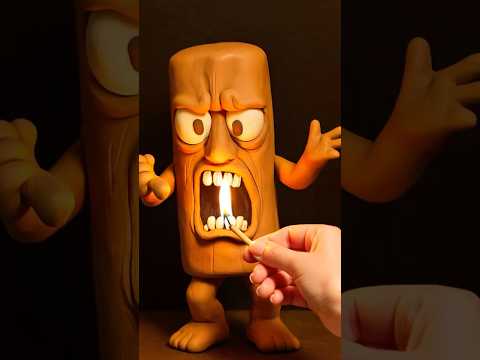 Wow! 🤯🔥 I made Tung Tung sahur  #tungtungtungsahur #clay #memes #plasticine