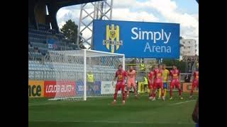 Slezký FC Opava MFK Chrudim dva rohy a nevyužitá šance