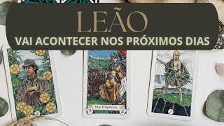 LEÃO♌Esse dinheiro chega e mudo tudo, pedido surpresa e realização amorosa! 💕💵💵
