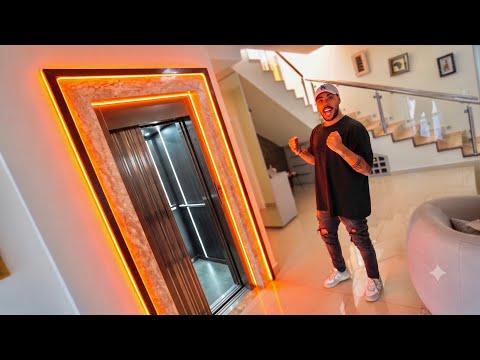 TENHO UM ELEVADOR DENTRO DA MINHA CASA 😱 * Lugar Secreto *