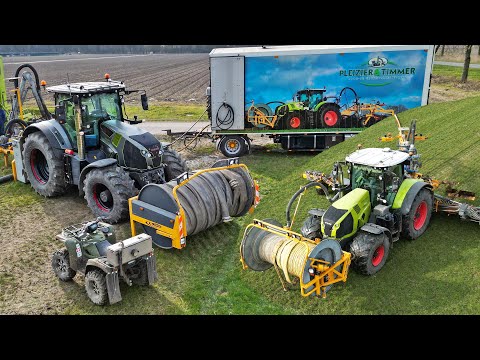 Drag Hose Manure Injection | Claas + Tjalma | Pleizier & Timmer | 2025