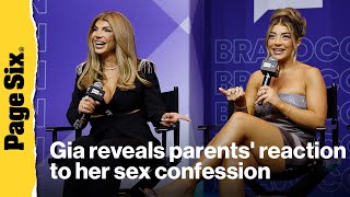 'RHONJ' star Gia Giudice reveals parents Teresa and Joe's reaction to her shocking sex confession