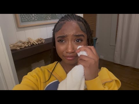 CRYING IN THE BATHROOM PRANK ON MELO.. 😭