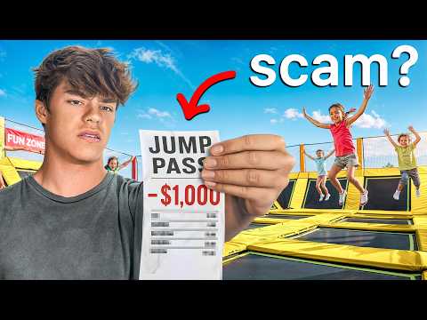 I Exposed The MOST Expensive Trampoline Park