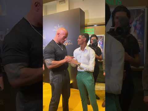 Graças a Deus pai❤️ #ConvidadoPelaWB #receba #therock #blackadam