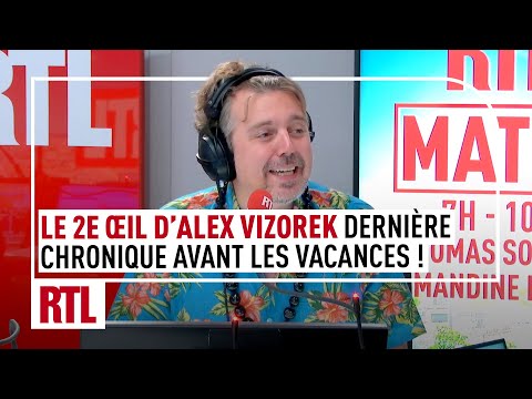Alex Vizorek : dernière chronique avant les vacances !