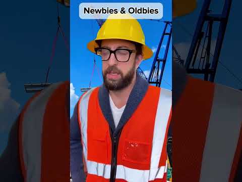 Newbies and Oldbies #adamrose  #construction #engineering  #workers