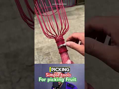 how to make a fruit picker, make useful tools