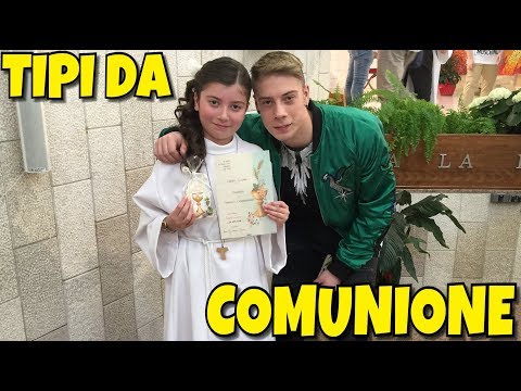 TIPI DA COMUNIONE