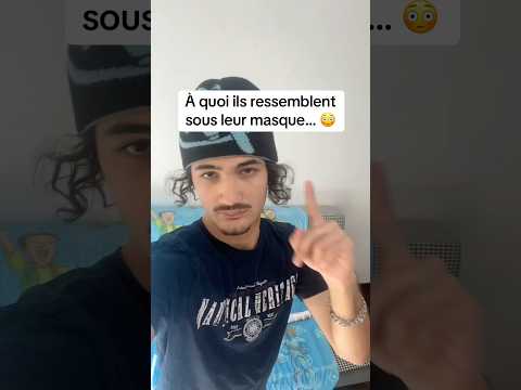 À quoi ils ressemblent sous leur masque... 😦 #shorts