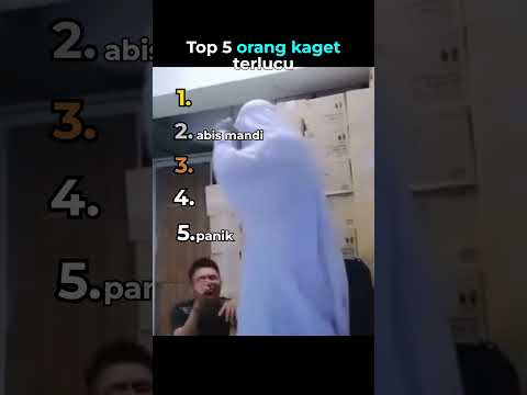 Top 5 Orang Kaget Terlucu🤣