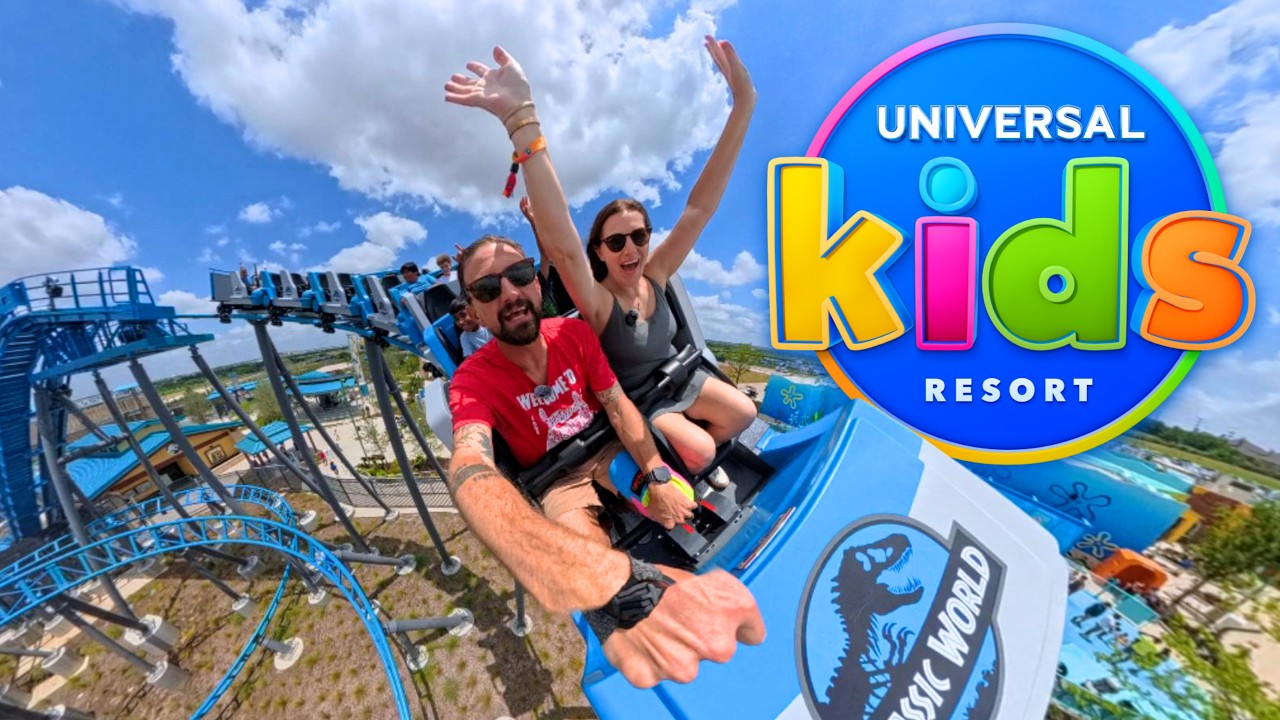 Universal Kids Resort ! Notre expérience complète dans le TOUT NOUVEAU parc à thème d'Universal à Frisco, au Texas !
