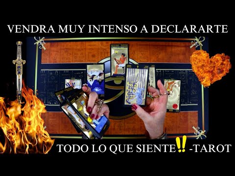 ⚠️REGRESARA A TI MAS INTENSO QUE NUNCA❗ ❗ESTA A PUNTO DE DECLARARTE LO QUE SIENTE POR TI❗ ❗💔TAROT❤️