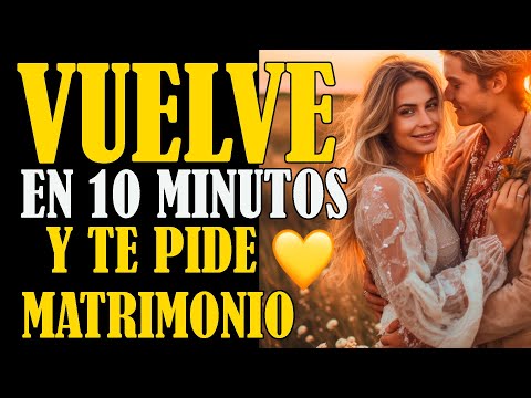 VUELVE EN 10 MINUTOS Y TE PIDE MATRIMONIO!👌👌💥💞💞💞💫