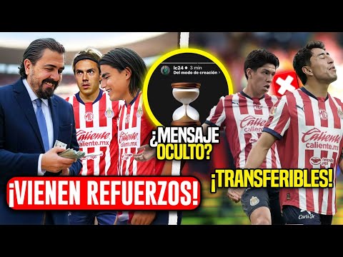 🚨SEBASTIAN CORDOVA Y LUKA ROMERO LOS FICHAJES QUE BUSCA CERRAR CHIVAS | REFUERZOS CHIVAS 2025