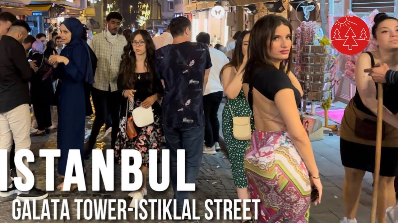 Nightlife Istanbul Turkey 2023 The City That Never Sleeps-Galata tower, Istiklal Street | Walking Tour