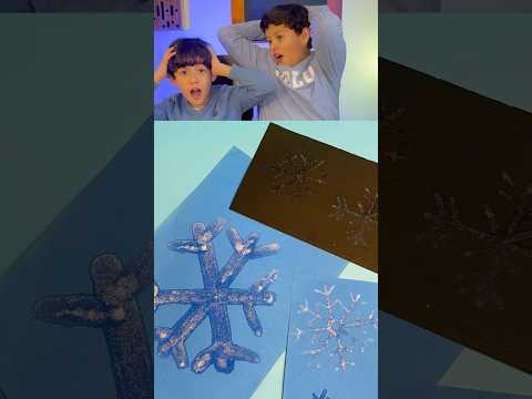 Copos de Nieve Mágicos❄️❄️😮😮#verdaderoofalso