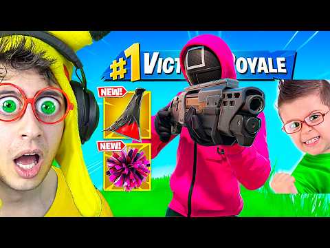 Mi Hermano Pequeño de 10 años en Fortnite 😂🤡 (Blitz Royale)