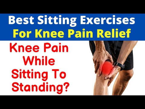 Knee Pain Relief Exercises | Sitting To Standing Knee Pain, Knee Stiffness Treatment |Knee Arthritis