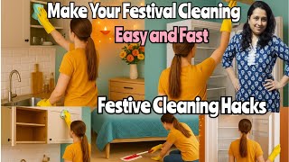 9 Hassle-free Quick & Smart Hacks for a Clean Home In Festivals | House Cleaning Tips For Homemakers