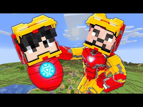 Adopted By IRONMAN In Minecraft!