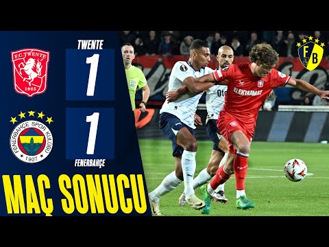 Twente 1-1 Fenerbahçe | MAÇ ÖZETİ | UEFA Avrupa Ligi 2.Hafta | Önemli Kareler