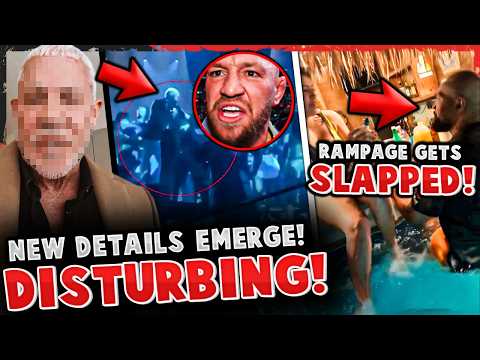 DISTURBING DETAILS EMERGE of Conor McGregor's ALTERCATION! Rampage Jackson SLAPPED IN THE FACE!