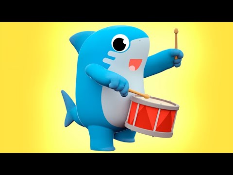 Los Shark Marchan 🦈 SHARK ACADEMY 🦈 Canciones Infantiles | El Reino Infantil