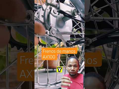 frenos de manos AX100 😱#motos #ax100 #suzukiax100 #mechanic