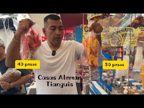 🔴Así de rico se come en este tianguis- casas Alemán🔴