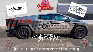 Turning This Tesla Cybertruck Into A Mirror On Wheels w/ @MirroredCyber at Count’s Kustoms