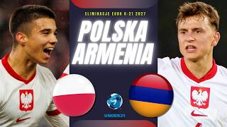 POLSKA 4-1 ARMENIA | ELIMINACJE EURO U-21 2027 | RELACJA NA ŻYWO KOMENTARZ LIVE STREAM STUDIO