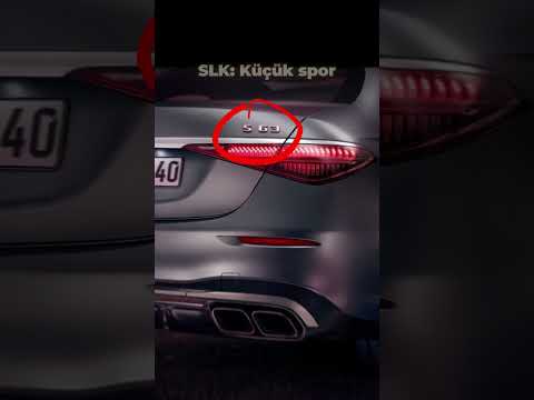 Mercedesteki harflerin şifreleri!