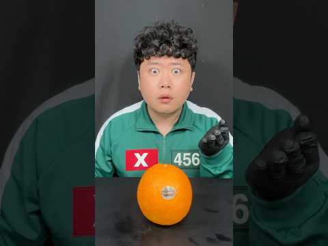 오징어게임2 오렌지 자르기 도전