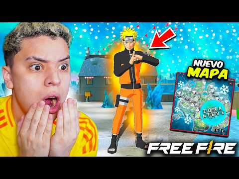 ¡NIEVE Y NUEVO MAPA EN FREE FIRE! ❄️ *NUEVA ARMA Y PERSONAJE * 🔥 TODA LA ACTUALIZACION DE FREE FIRE