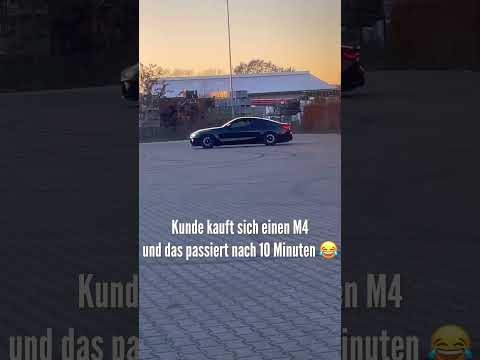 Er kauft sich ein M4 doch dann passiert es 😱#crash #m4 #bmw