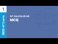 Mastering AP Calculus AB Multiple-Choice Questions