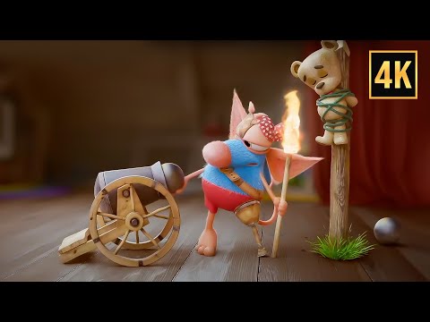 Silent Comedy  - The Pirate & More Funny Cartoons for Kids